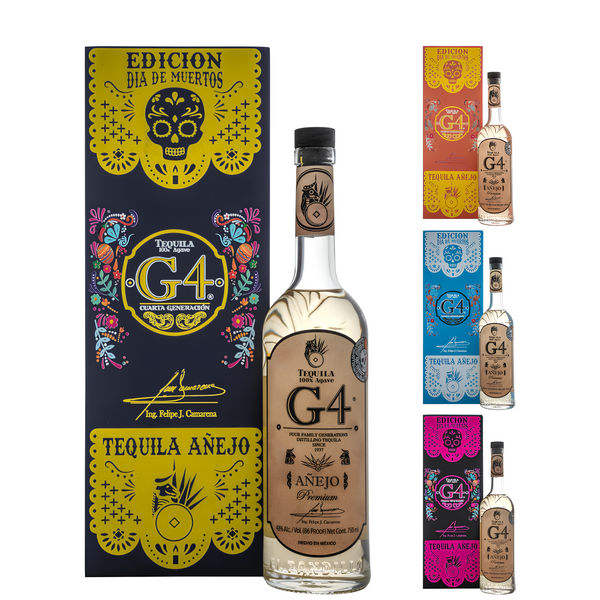 G4 Día de Muertos 2025 Añejo de Madera Tequila 750ml | ShopSK