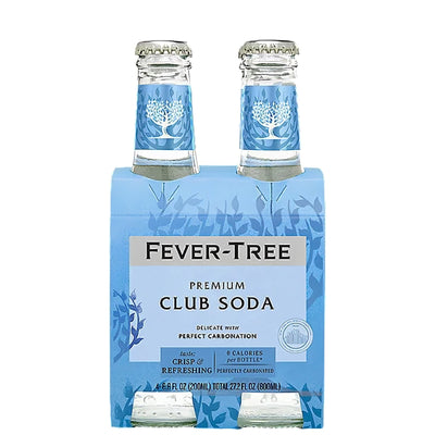 Fever-Tree Premium Club Soda 4pk/6.8oz Btl