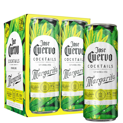 Jose Cuervo Sparkling Margarita Ready To Drink 4pk