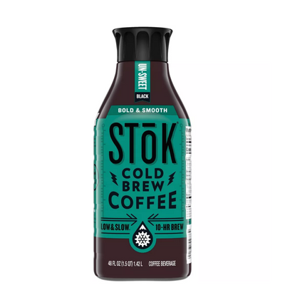 SToK Black Unsweetened Cold Brew Coffee 48oz