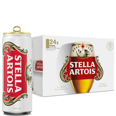 Stella Artois 24pk Can 11.2oz