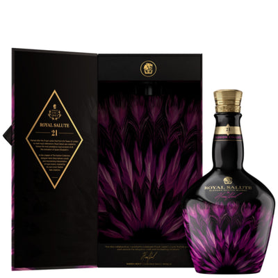 Royal Salute x Harris Reed 21 Yr Purple Edition Blended Scotch Whisky 700ml