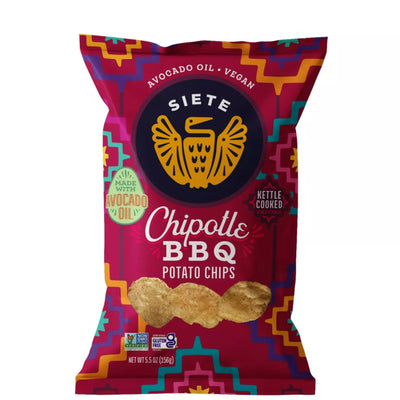 Siete Chipotle BBQ Potato Chips 5.5oz