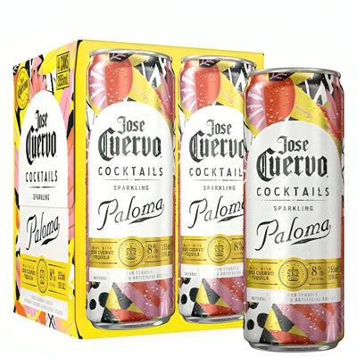 Jose Cuervo Sparkling Paloma Ready To Drink 4pk