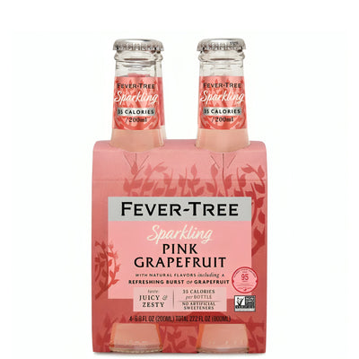 Fever-Tree Sparkling Pink Grapefruit 4pk/6.8oz Btl