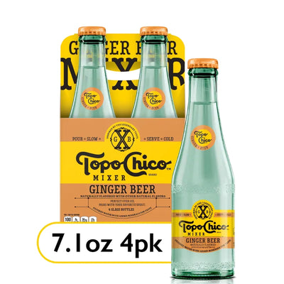 Topo Chico Mixer Ginger Beer 4pk Btl 7.1oz