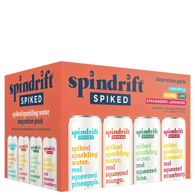 Spindrift Spiked Staycation Variety Pack 12pk Can 12oz