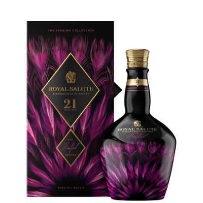 Royal Salute x Harris Reed 21 Yr Purple Edition Blended Scotch Whisky 700ml