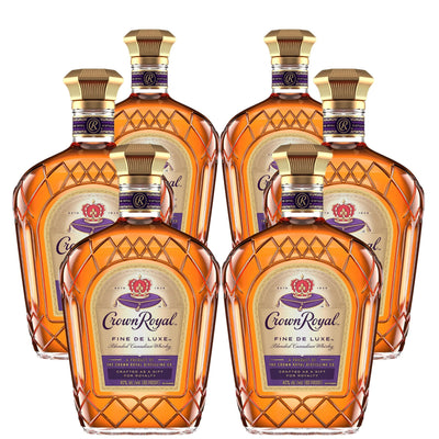 Crown Royal Blended Canadian Whisky 6 X 750ml