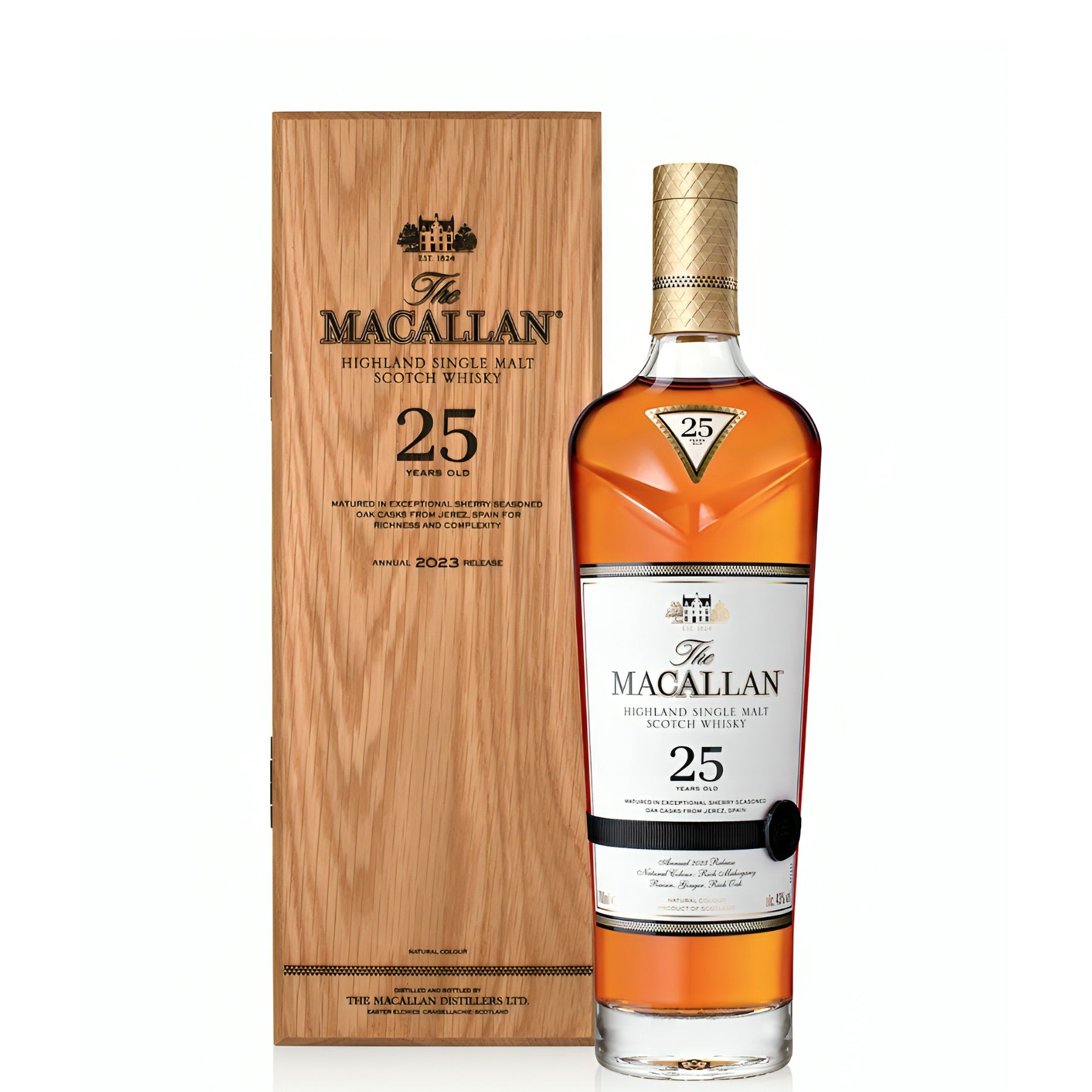 The Macallan 25 Yr Sherry Oak Scotch Whisky 750ml | ShopSK
