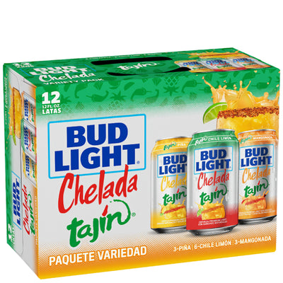 Bud Light Chelada Tajin Variety 12pk Can 12oz