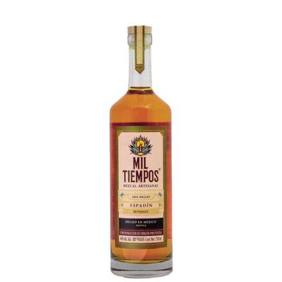 Mil Tiempos Mezcal Artesanal Espadin Reposado Joven 750ml