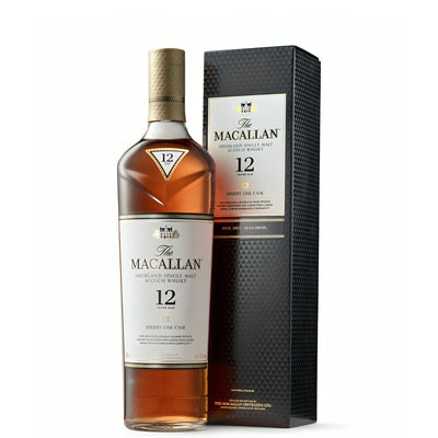 The Macallan Sherry Oak 12 Yr Single Malt Scotch Whisky 750ml