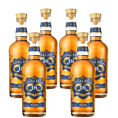 Chivas Regal 18 Yr Blended Scotch Whisky 6 X 750ml