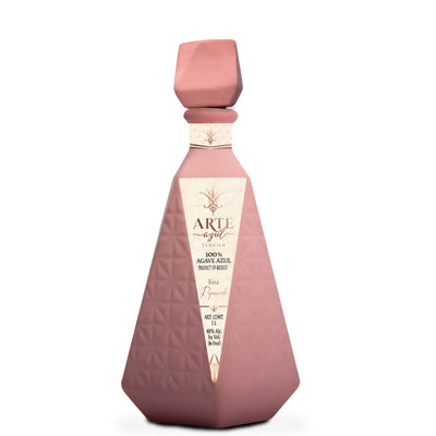 Arte Azul Rosa Reposado Ceramic Tequila 1L