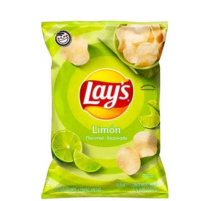 Lay's Potato Chips Limon 7.75oz