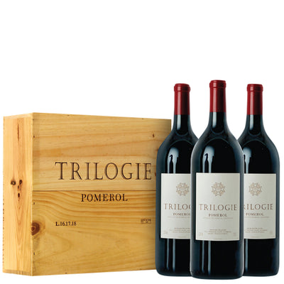 Trilogie By Le Pin: Exclusive 3 Vintage Collection (2011, 2012, 2013) - 3 x 1.5L Bottles