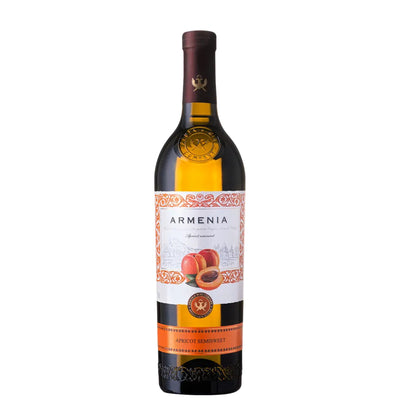 Armenia Apricot Semi Sweet Wine 750ml