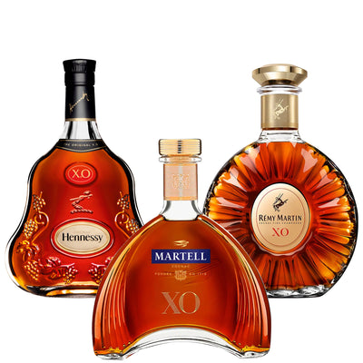 Remy Martin, Hennessy and Martell Cognac Combo 750ml