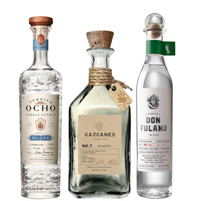 Don Fulano, Cazcanes & Ocho Tequila Bundle Package 750ml