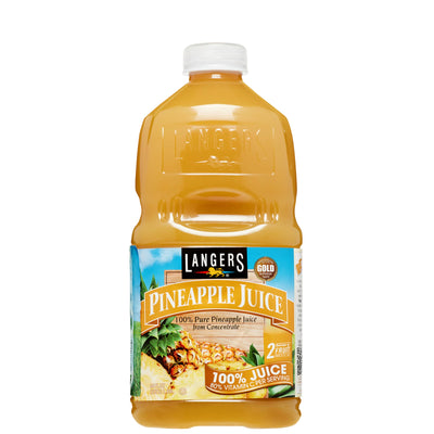Langers 100% Pineapple Juice 64oz