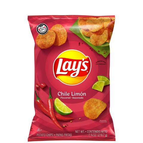 Lay's Limón Flavored Potato Chips - 7.75oz