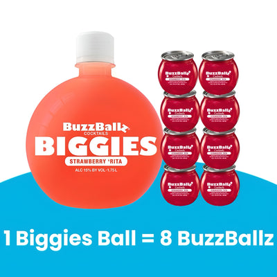 BuzzBallz Cocktails Strawberry `Rita 1.75L