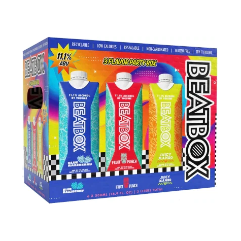 BeatBox Variety Party Box 6-Pack 500ml | ShopSK