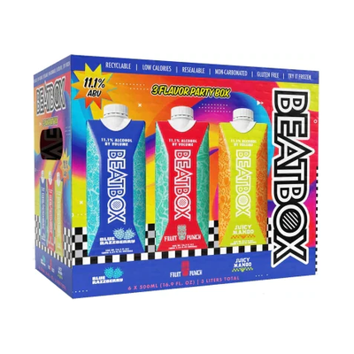 Beatbox Variety Pack Party Box 6pk 500ml