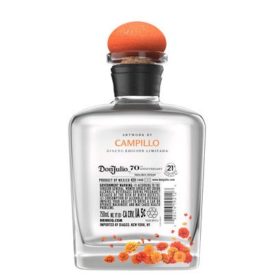 Don Julio 70 Anejo Claro x Patricio Campillo Día de Muertos 2026 Tequila 750ml