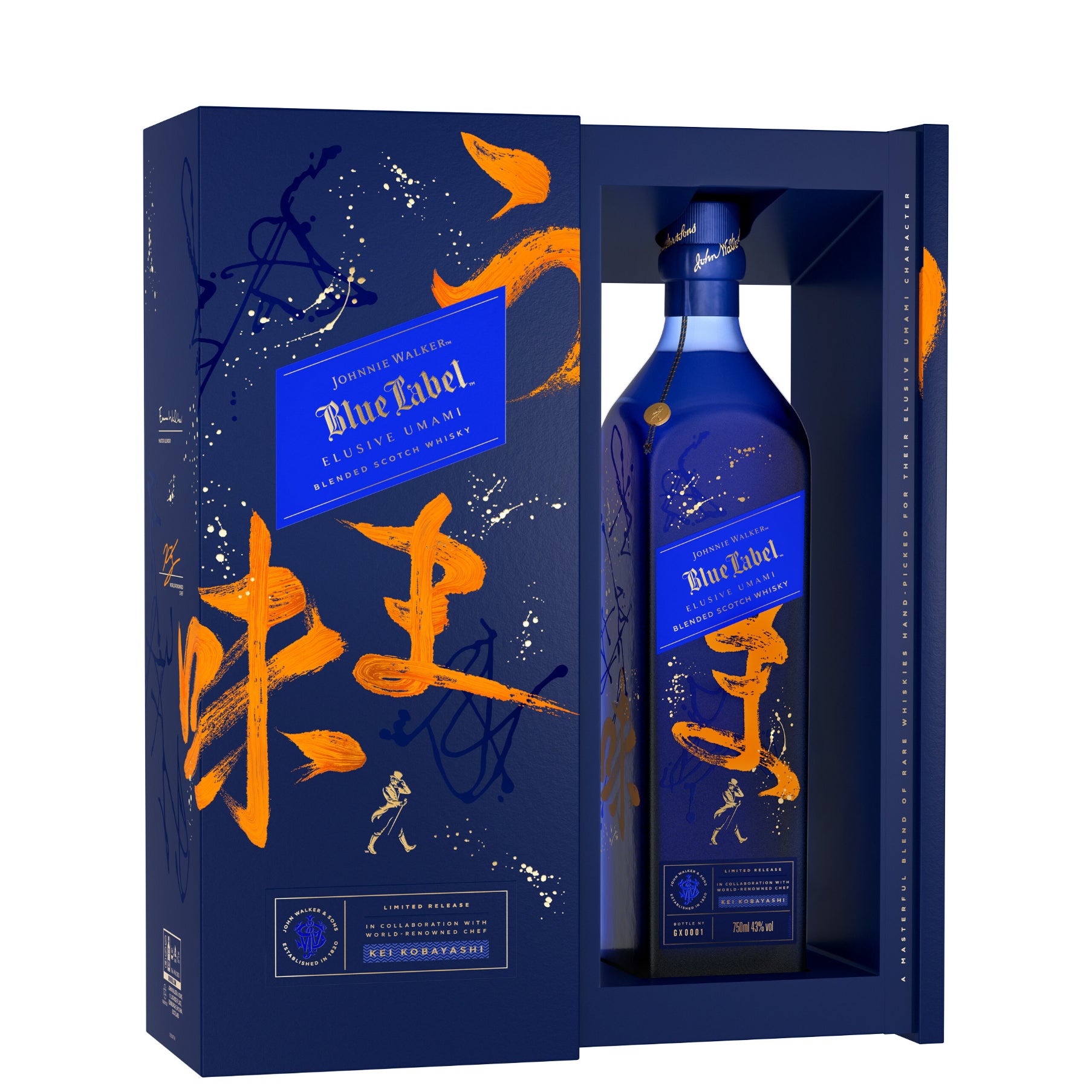 Johnnie Walker Blue Label Elusive Umami Scotch 750ml | ShopSK