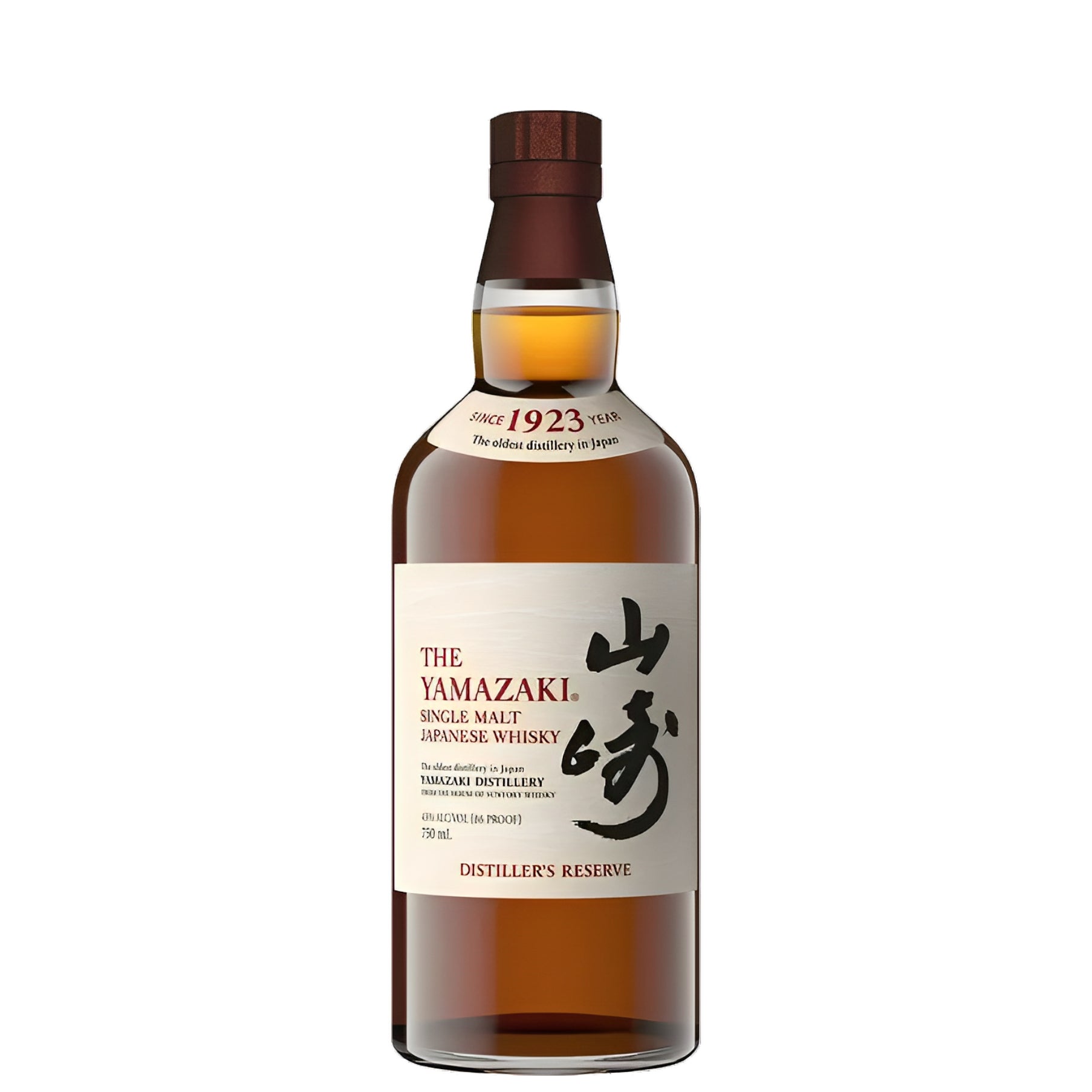 The Yamazaki 18 Years Japanese Single Malt Mizunara Oak Cask Whisky 750mL