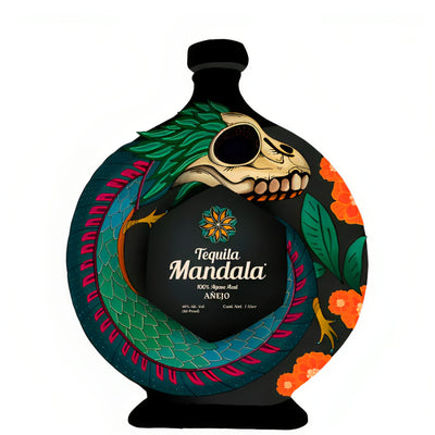 Mandala Dia De Los Muertos Edition 2023 Añejo Tequila 1 Liter