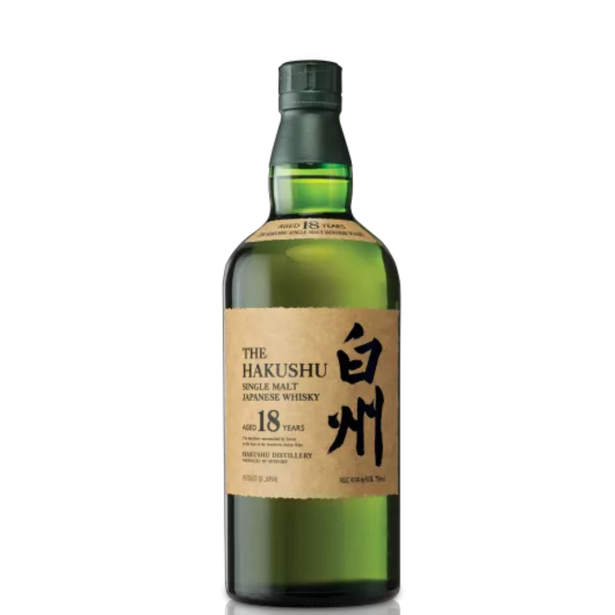 Hakushu 18 Year Single Malt Japanese Whisky 750ml | ShopSK