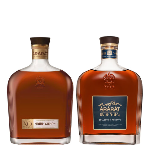 Ararat Dvin & Nairi X.O 20 Yr Brandy Combo Package 700ml