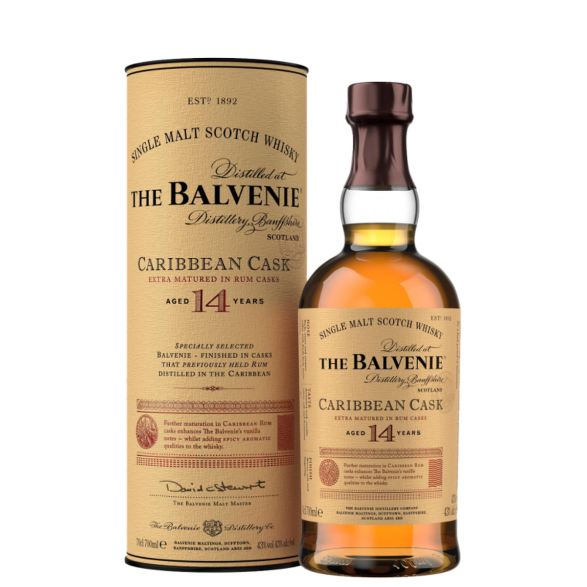 Balvenie 14 Yr Caribbean Cask Scotch 750ml | ShopSK
