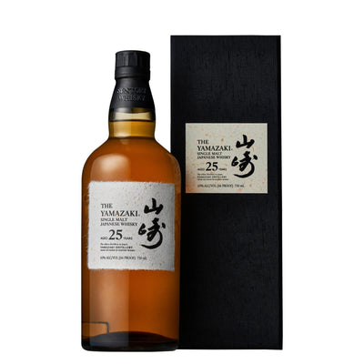 The Yamazaki 25 Yr Single Malt Japanese Whisky 750ml