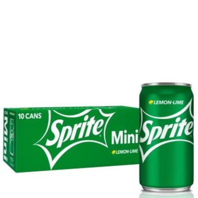 Sprite Can with Strawヒンジボックス Sprite 10pk 7.5oz Mini Cans | Liquor Delivery | ShopSK