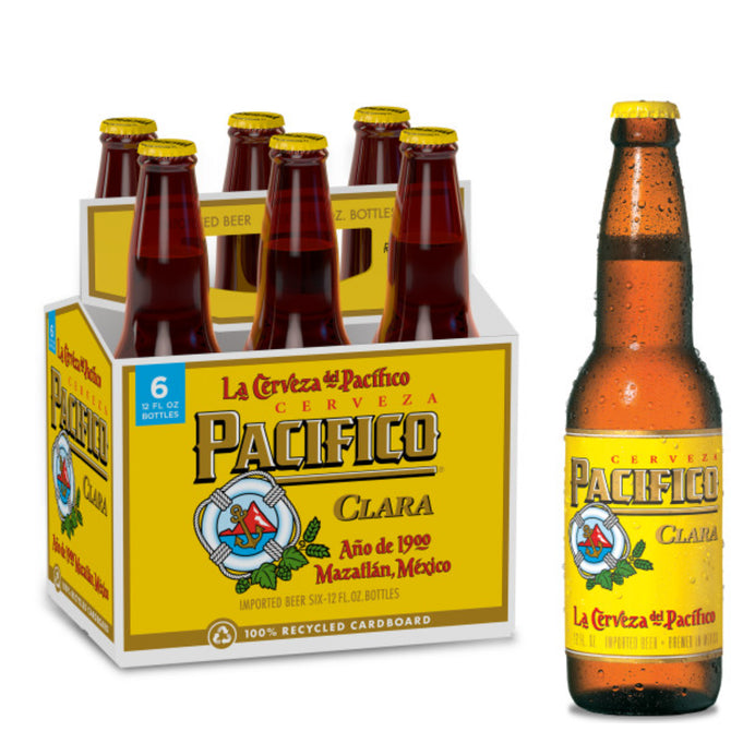 Pacifico Clara 6pk Btl 12oz