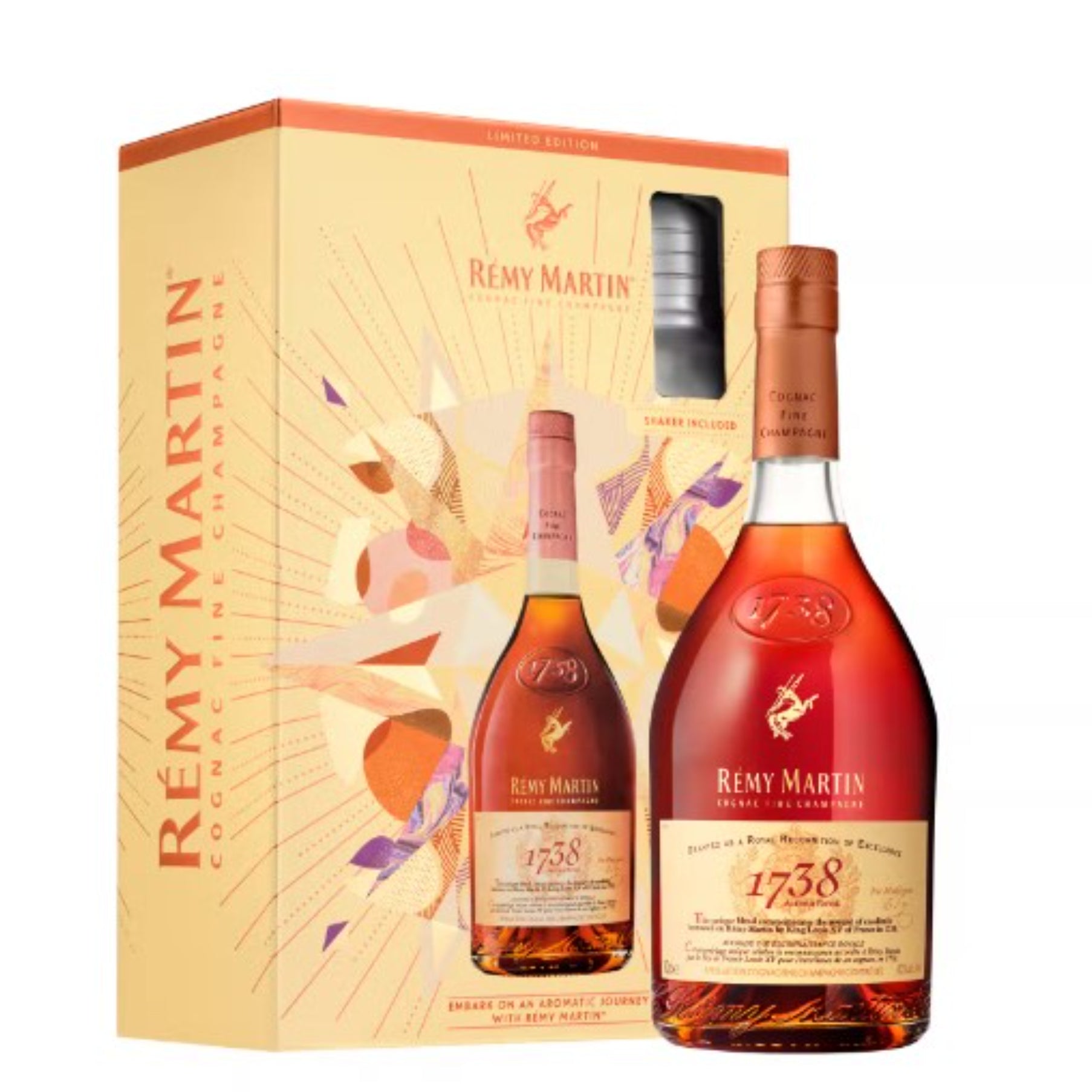 Remy Martin 1738 Accord Royal Cognac W/Shaker 750ml | ShopSK