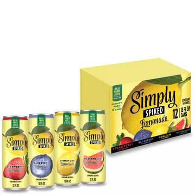 Simply Spiked Lemonade Variety Pack 12pk Can 12oz
