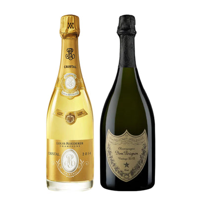 Dom Perignon & Louis Roederer Champagne Combo Package 750ml