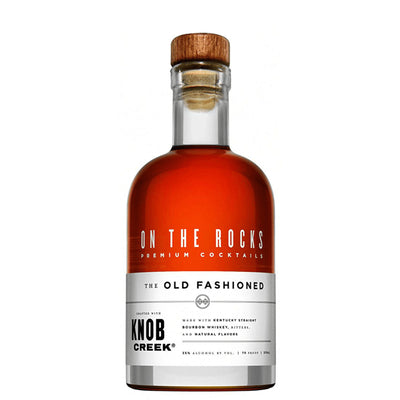 On The Rocks Knob Creek Old Fashioned Cocktail 750ml
