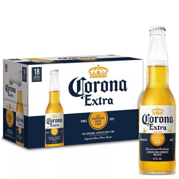 Corona Extra 18-Pack 12oz Bottles | ShopSK