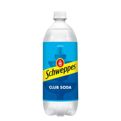 Schweppes Club Soda 1 Liter