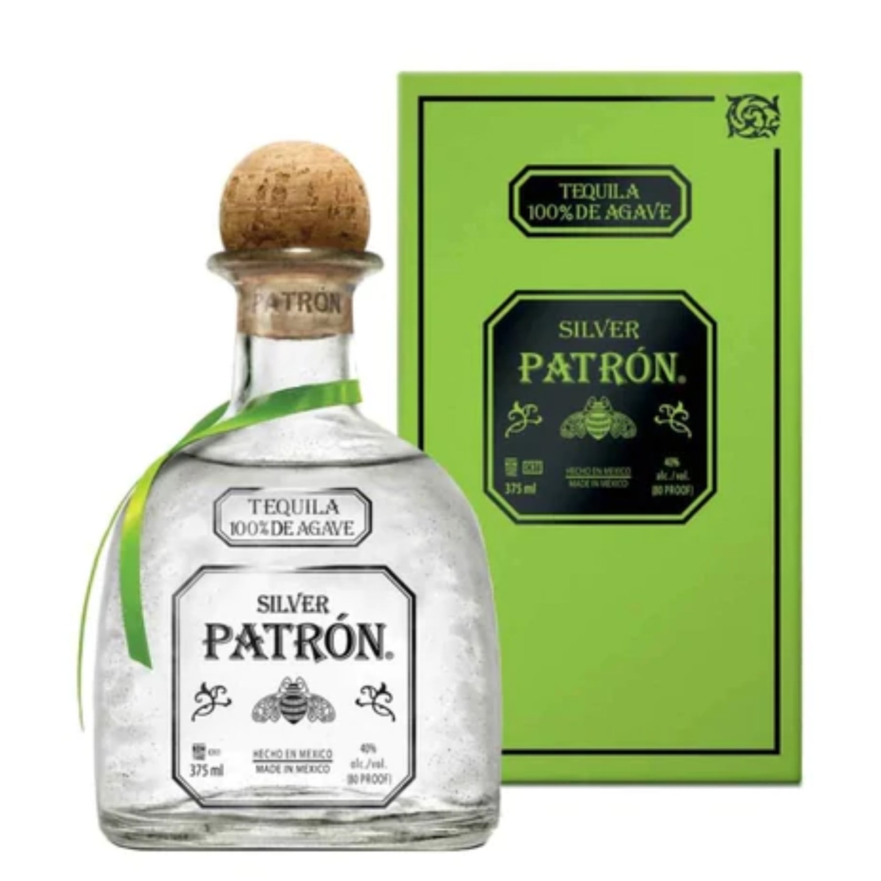 Patron Silver Tequila 375ml, Liquor Delivery