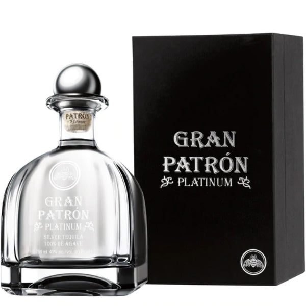 GRAN PATRÓN PLATINUM テキーラ 750ml 6箱　空き瓶2点 GRAN PATRÓN PLATINUM テキーラ 750ml 6箱 空き瓶2点