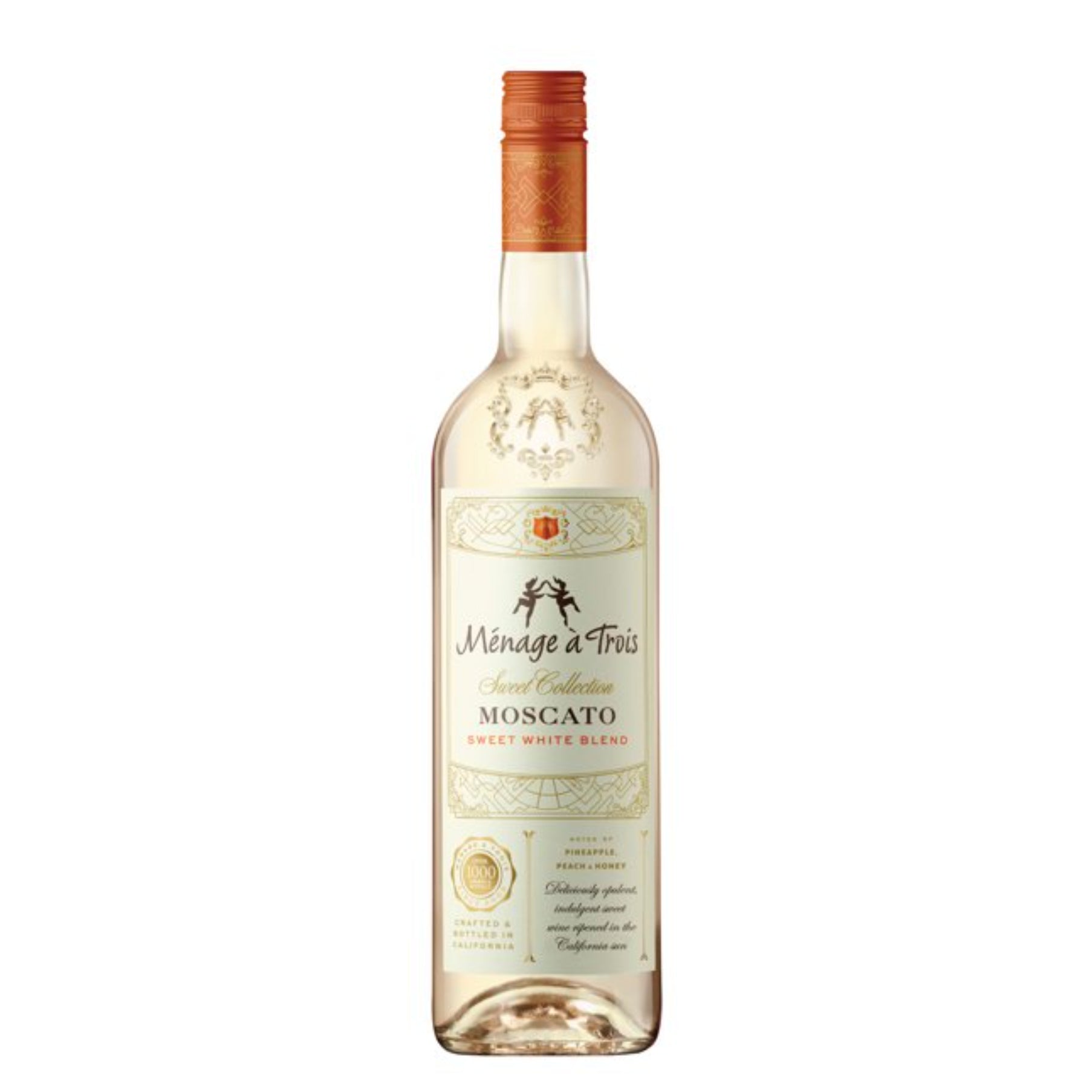 Menage a Trois Sweet Moscato White Blend Wine 750ml | ShopSK