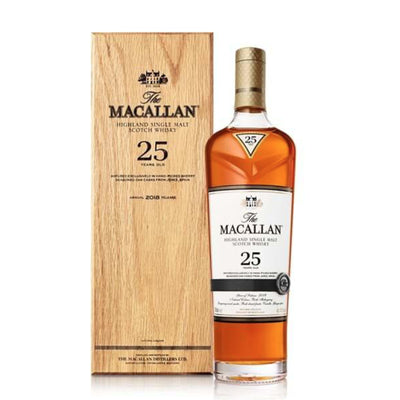 The Macallan 25 Year Old Scotch Whisky 750ml
