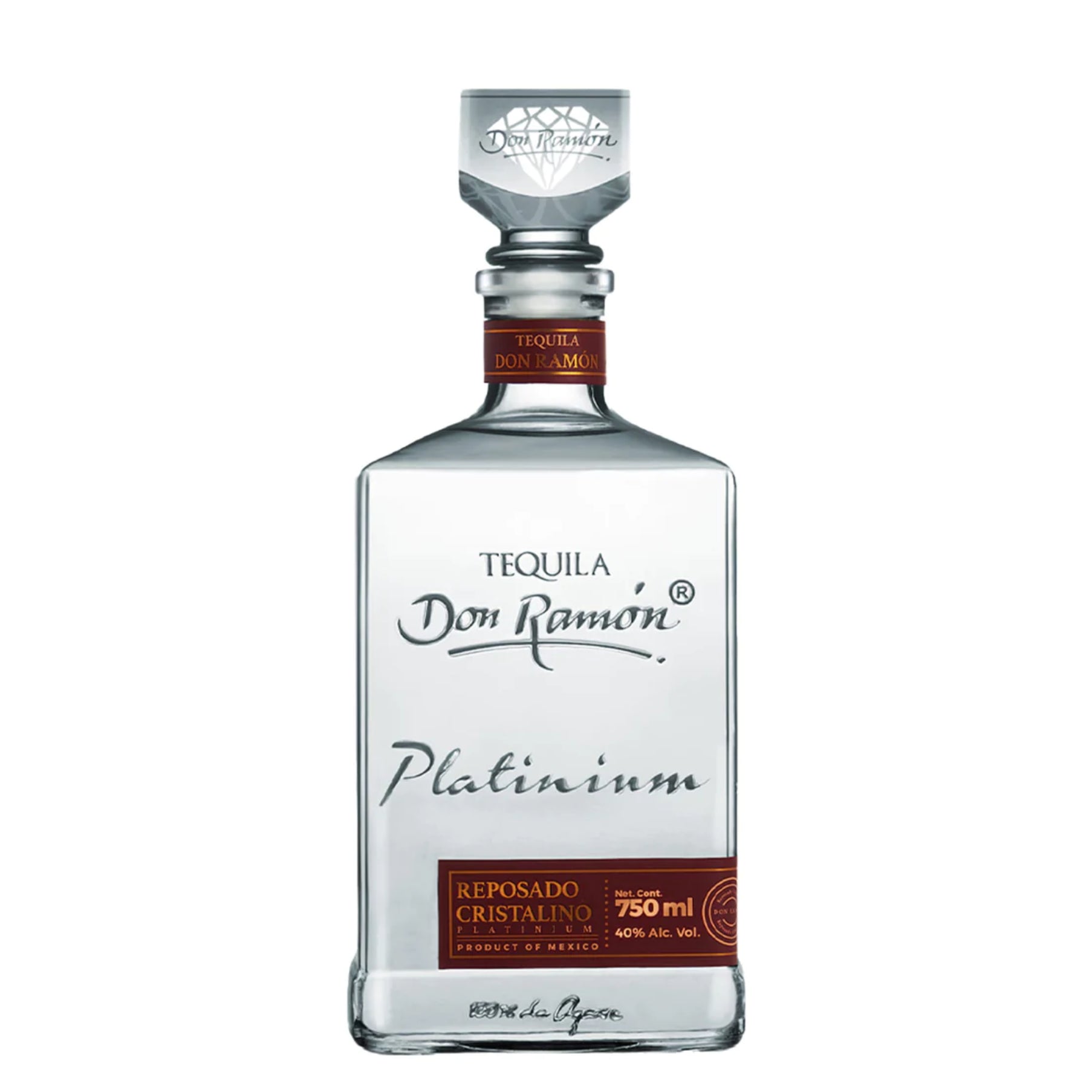 Don Ramon Swarovski Plata Tequila 750ml | ShopSK